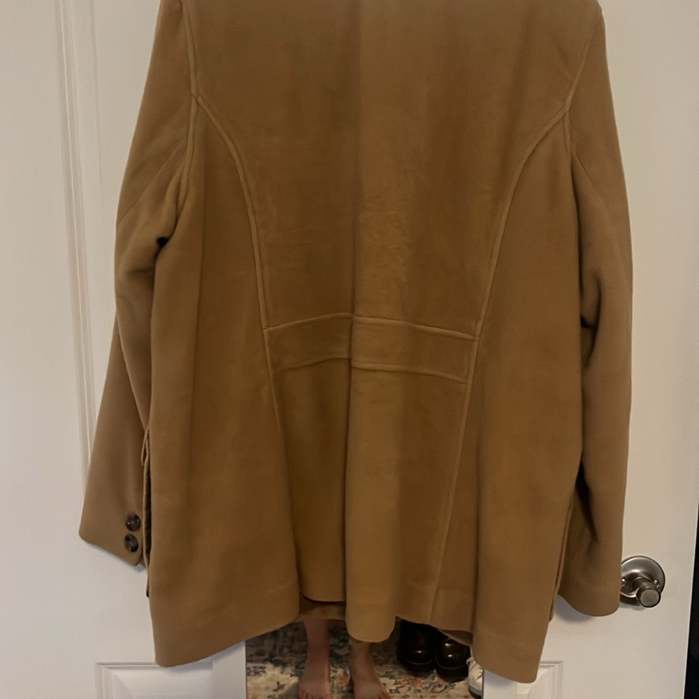 Vintage LL Bean car coat with faux suede collar - Picture 5 of 5